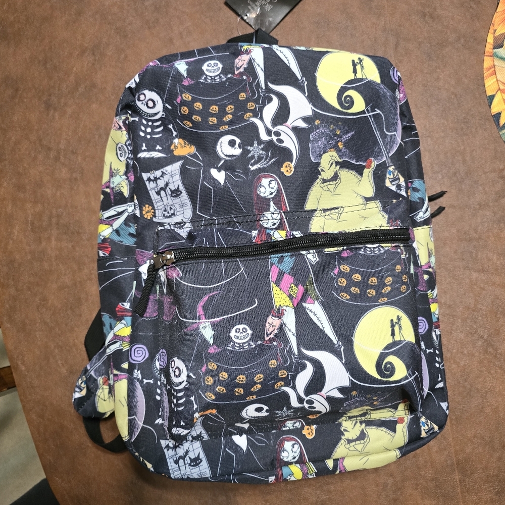 Disney Black Nightmare Before Christmas Backpack